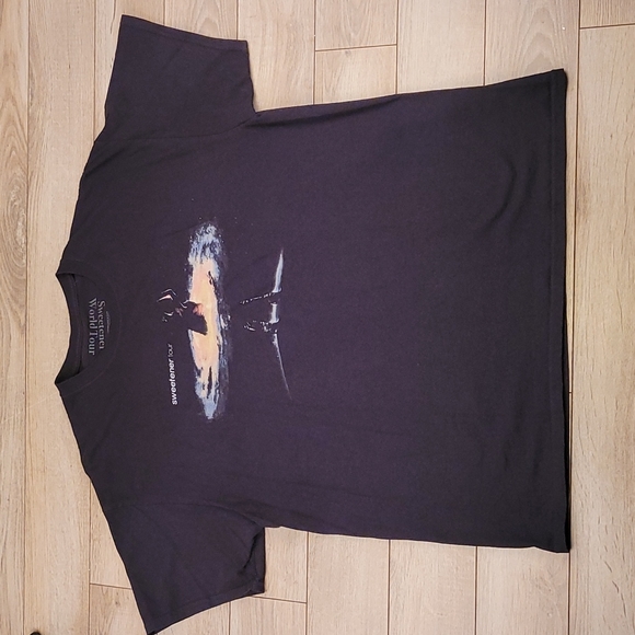 Ariana Grande Other - ARIANA GRANDE Sweetener World Tour Black Cotton Sz XL Mens Tee Shirt RARE